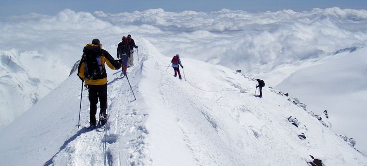 Blog - Schneeschuhtour Allalin 4027m