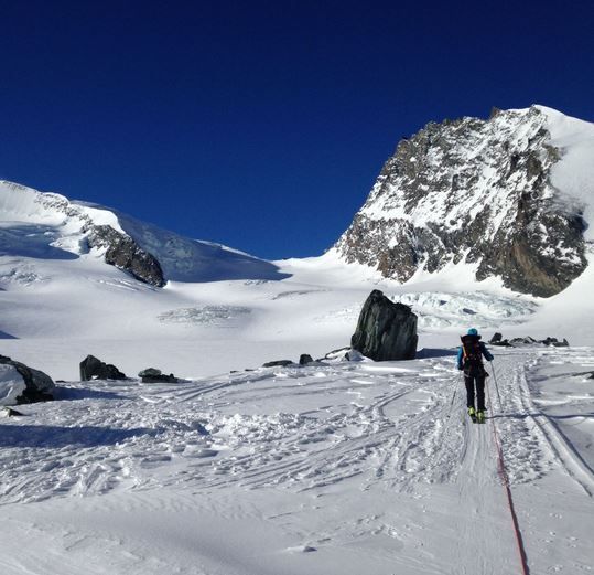 Blog - Skitour Strahlhorn 4190m