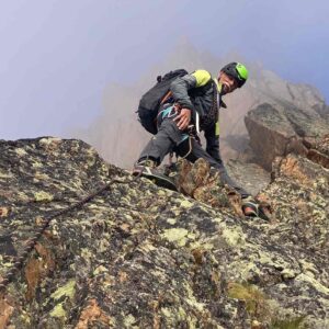 Klettertouren im Saastal